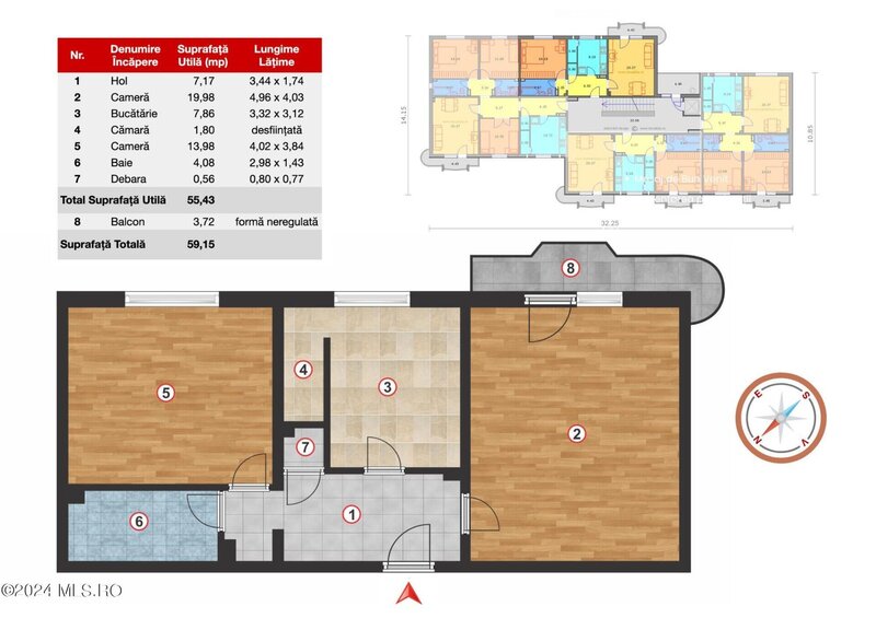 Sebastian Apartament 2 camere langa Parcul Sebastian!